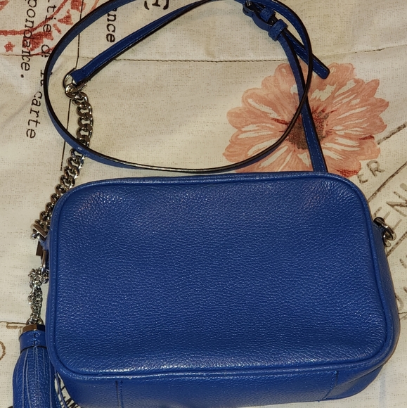 Michael Kors Blue Crossbody Purse - Picture 2 of 4
